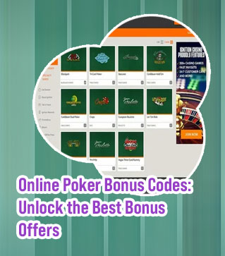Poker bonus codes